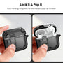 MyBat Pro SafeSound Magnetic Locking AirPods Case  for Apple AirPods 5 / AirPods 4 - Black - TT-RAIRP5CSTPUS012-4.JPG