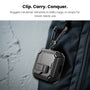 MyBat Pro SafeSound Magnetic Locking AirPods Case  for Apple AirPods 5 / AirPods 4 - Black - TT-RAIRP5CSTPUS012-9.JPG