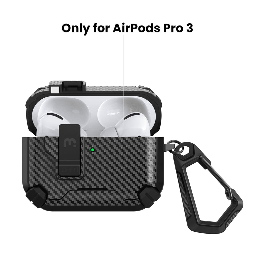MyBat Pro SafeSound Magnetic Locking AirPods Case for Apple AirPods Pro 3 with Wireless Charging Case - Black - TT-RAIRPP3CSTPUS012-3.jpg