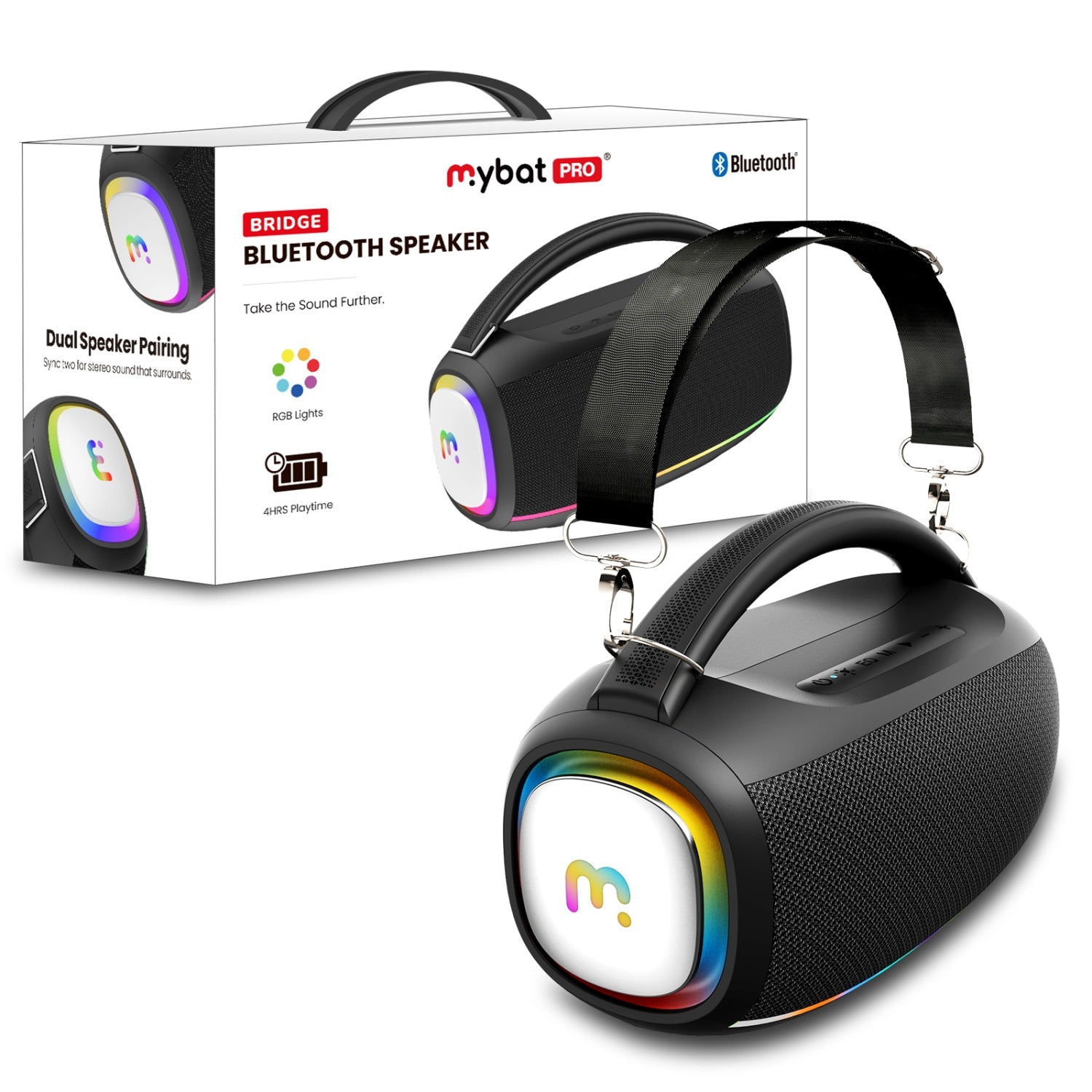 MyBat Pro Bridge Wireless Speaker - Black