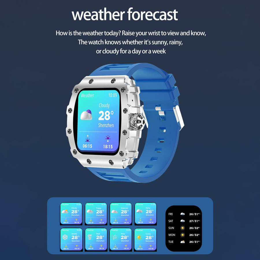MyBat Pro Fitness Smartwatch - Silver - TT-RWDSW062-7.JPG