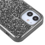 Airium Encrusted Rhinestones Hybrid Case for Apple iPhone 12 mini - Electroplated Gun Metal / Iron Gray - UIP12CSFSSD101-3.jpg