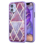 Airium Hybrid Case for Apple iPhone 12 mini - Purple Marbling / Purple - UIP12CSFSSM061-2.jpg