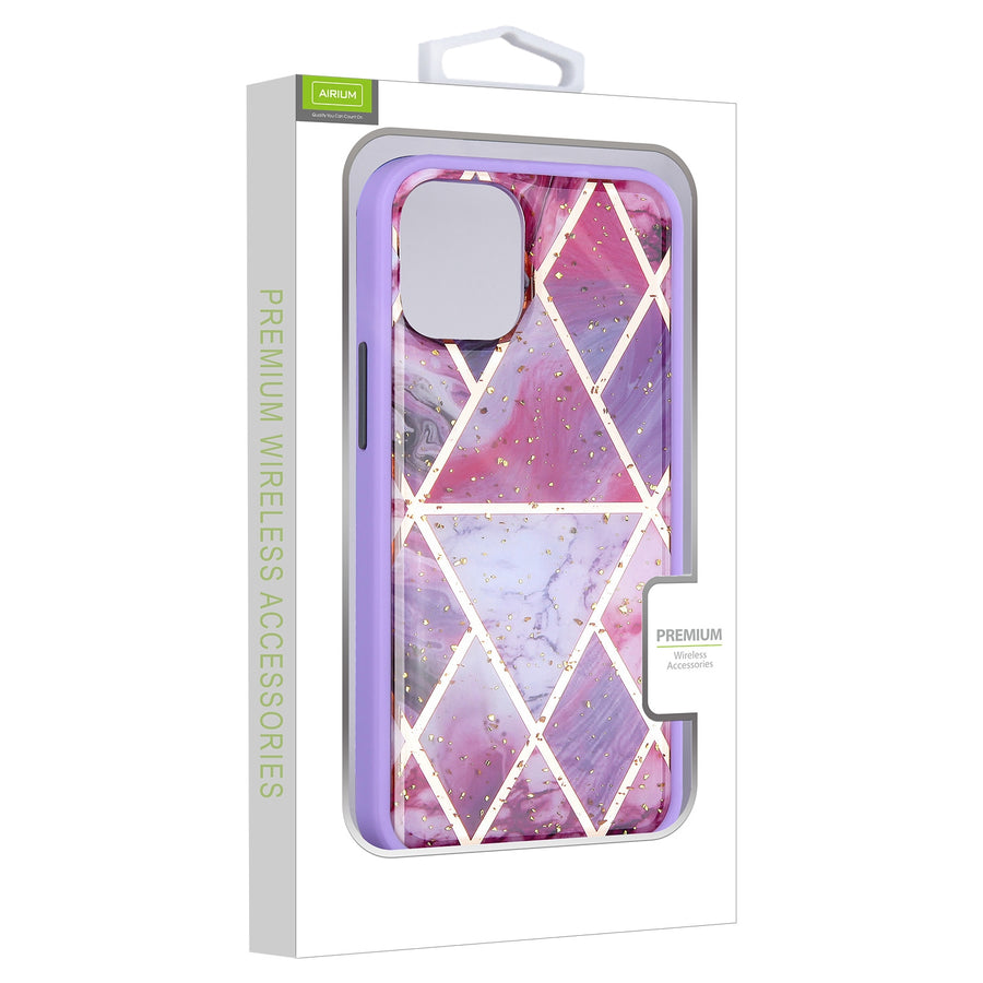 Airium Hybrid Case for Apple iPhone 12 mini - Purple Marbling / Purple - UIP12CSFSSM061-6.jpg
