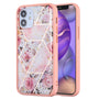 Airium Hybrid Case for Apple iPhone 12 mini - Roses Marbling / Pink - UIP12CSFSSM063-2.jpg