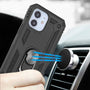 Airium Anti-Drop Hybrid Protector Case (with Ring Stand) for Apple iPhone 12 mini - Black / Black - UIP12CSFSSS241-6.jpg