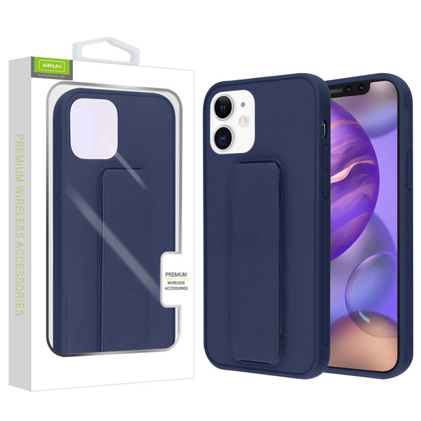 Airium Hybrid Case (with Foldable Stand) for Apple iPhone 12 mini - Ink Blue - UIP12CSFSSS452-1.jpg