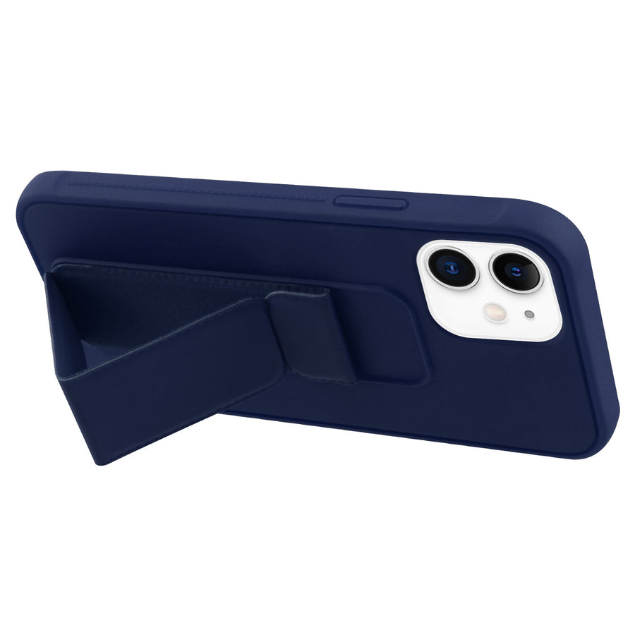 Airium Hybrid Case (with Foldable Stand) for Apple iPhone 12 mini - Ink Blue - UIP12CSFSSS452-3.jpg