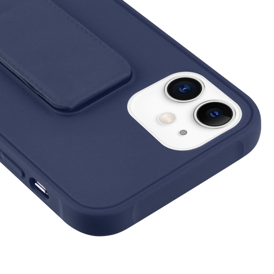 Airium Hybrid Case (with Foldable Stand) for Apple iPhone 12 mini - Ink Blue - UIP12CSFSSS452-5.jpg