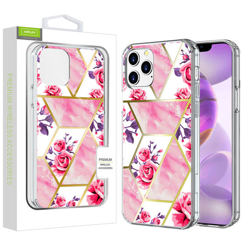 Airium Fusion Protector Cover for Apple iPhone 12 Pro Max - Electroplated Roses Marbling - UIP12PMCSFSSM321-1.jpg