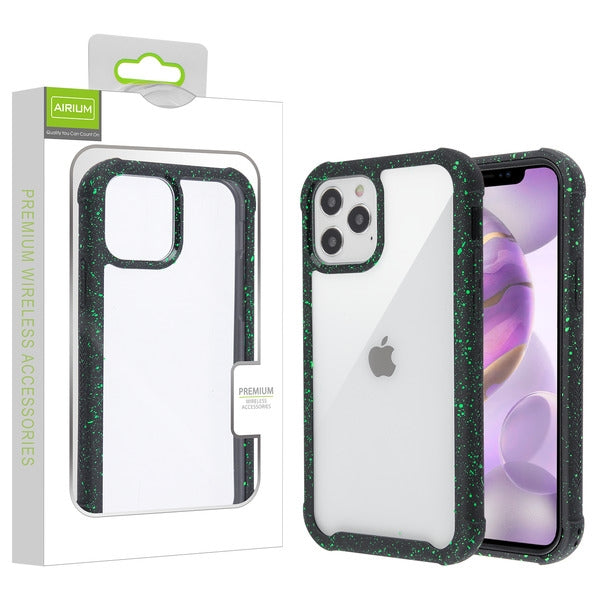 Airium Splash Hybrid Case for Apple iPhone 12 Pro Max - Highly Transparent Clear / Black - UIP12PMCSFSSS261-1.jpg