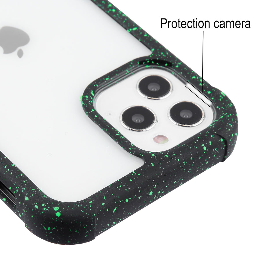 Airium Splash Hybrid Case for Apple iPhone 12 Pro Max - Highly Transparent Clear / Black - UIP12PMCSFSSS261-3.jpg