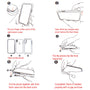 Airium Splash Hybrid Case for Apple iPhone 12 Pro Max - Highly Transparent Clear / Black - UIP12PMCSFSSS261-7.jpg