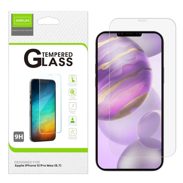 Airium Tempered Glass Screen Protector (2.5D) for APPLE iPhone 12 Pro Max (6.7) - Clear