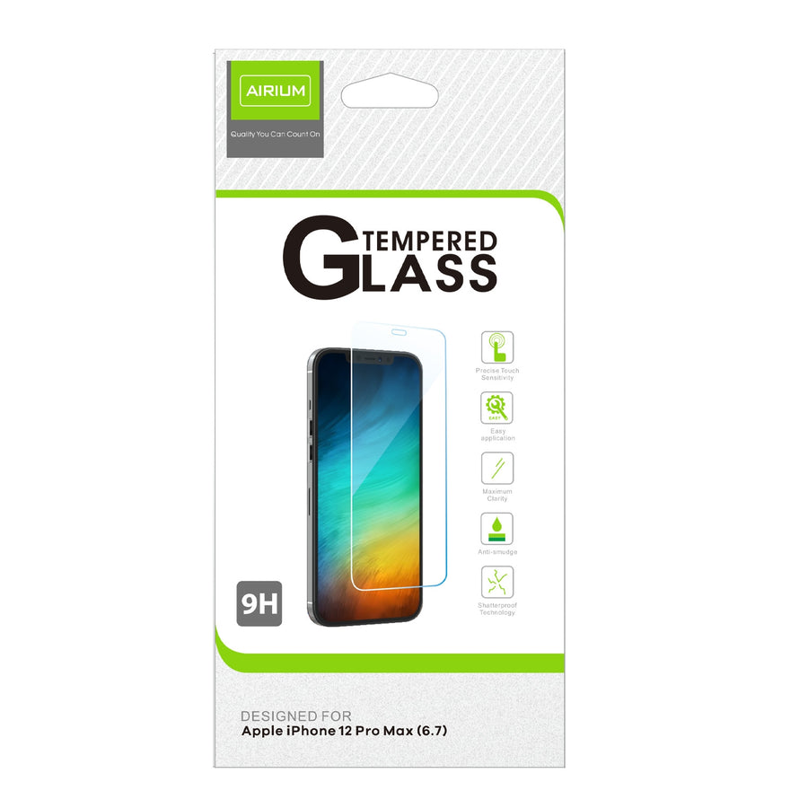Airium Tempered Glass Screen Protector (2.5D) for APPLE iPhone 12 Pro Max (6.7) - Clear - UIP12PMSC90-10.jpg