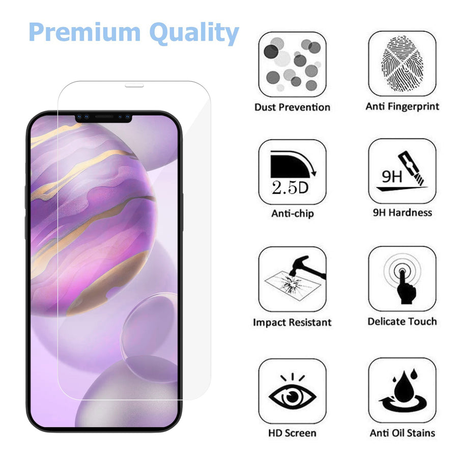 Airium Tempered Glass Screen Protector (2.5D)(10-pack) for Apple iPhone 12 Pro Max - Clear - UIP12PMSC90TEN-3.jpg