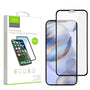 Airium Full Coverage Tempered Glass Screen Protector for Apple iPhone 12 / 12 Pro - Black