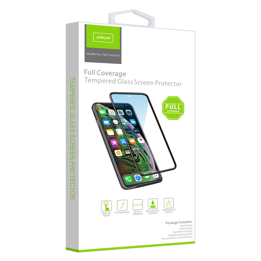 Airium Full Coverage Tempered Glass Screen Protector for Apple iPhone 12 / 12 Pro - Black - UIP12PSC85A-9.jpg
