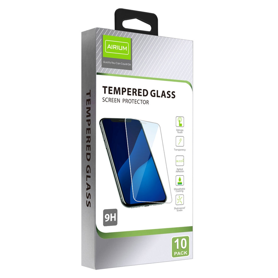 Airium Tempered Glass Screen Protector (2.5D)(10-pack) for Apple iPhone 12 / 12 Pro - Clear