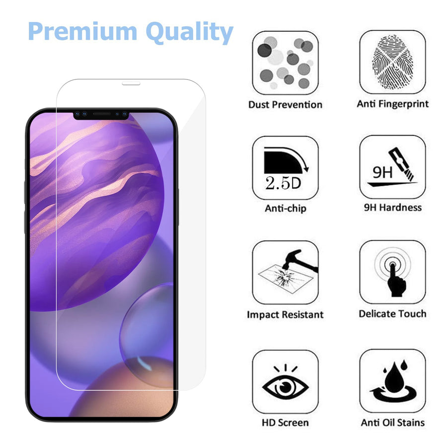 Airium Tempered Glass Screen Protector (2.5D)(10-pack) for Apple iPhone 12 mini - Clear - UIP12SC90TEN-3.jpg