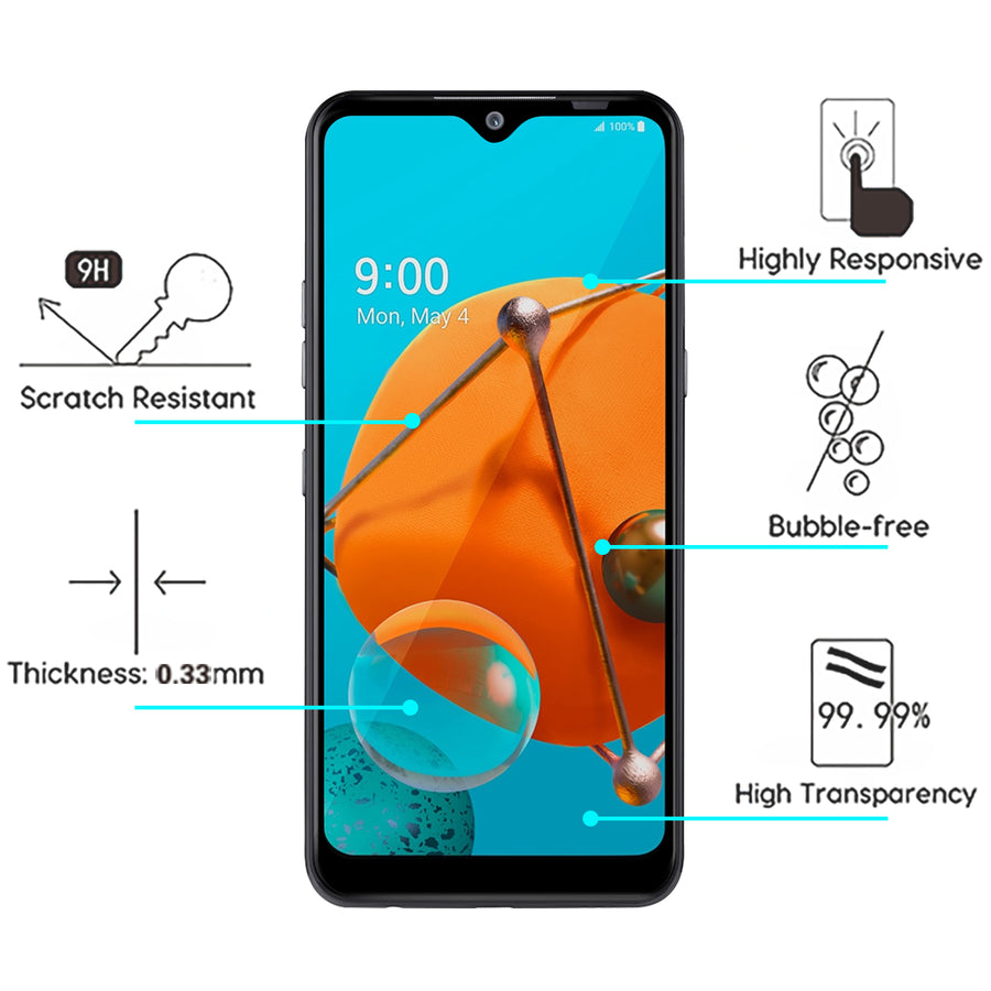 Airium Full Coverage Tempered Glass Screen Protector for Lg K51 / Reflect - Black - ULK51SC85A-4.jpg