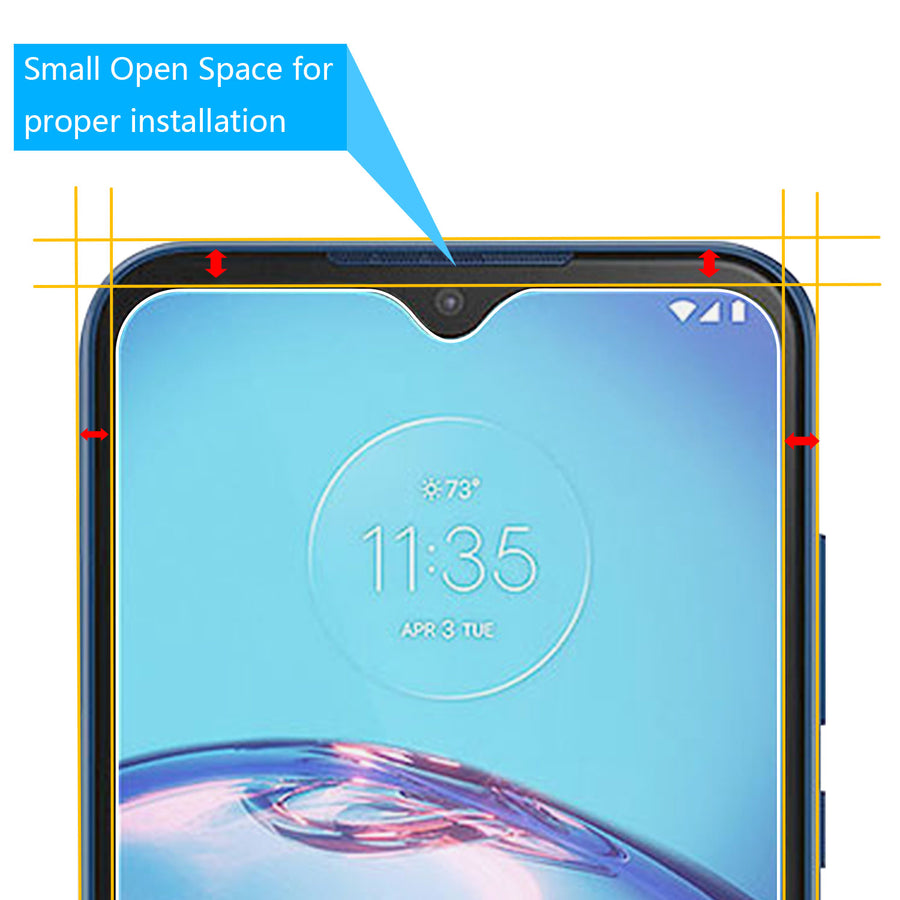 Airium Tempered Glass Screen Protector (2.5D) for Motorola Moto E (2020) / Moto E7 (2020) - Clear - UME7SC90-3.jpg