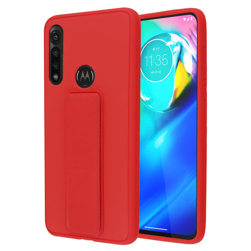 Airium Hybrid Case (with Foldable Stand) for Motorola Moto G Power - Red - UMGPWCSFSSS453-2.jpg