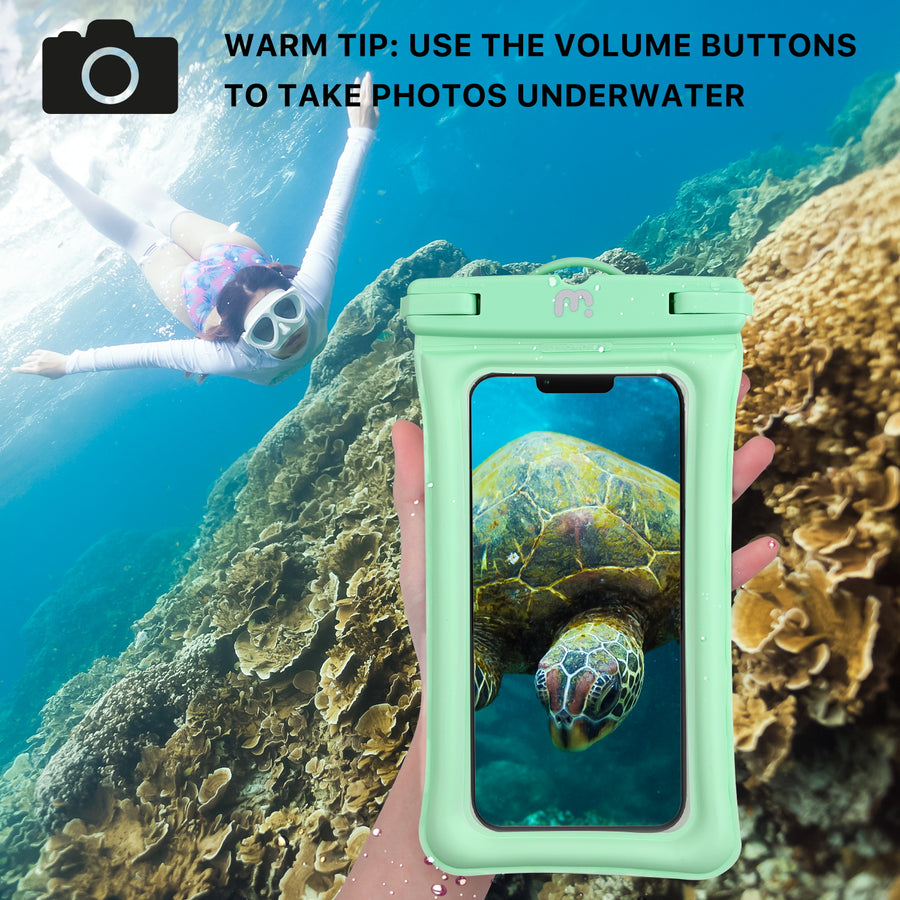 MyBat Pro AquaLock Universal Floating Waterproof Pouch - Mint - UNIWTPF072-3.jpg