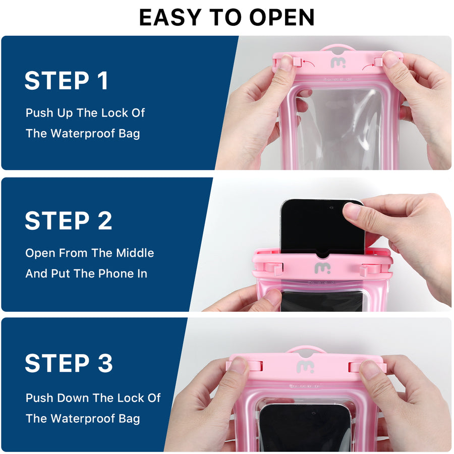 MyBat Pro AquaLock Universal Floating Waterproof Pouch - Pink - UNIWTPF073-6.jpg