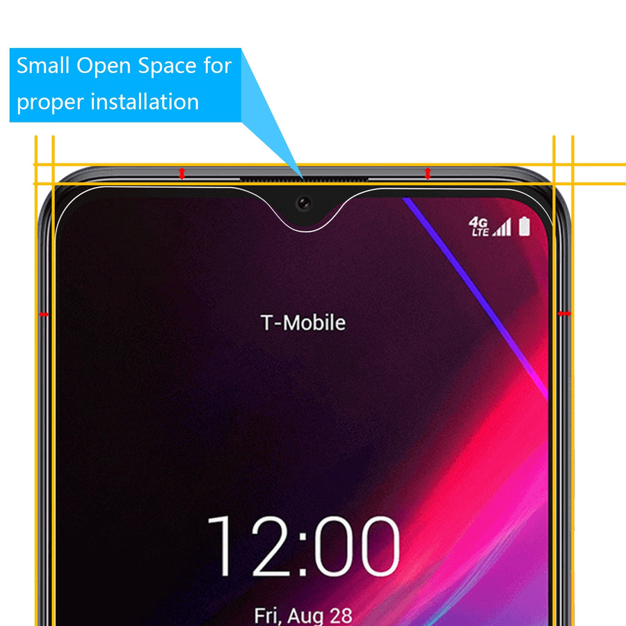 MyBat Airium Tempered Glass Screen Protector (2.5D) for T-mobile Revvl 4+ / TCL Revvl 4+ - Clear - UR4PSC90-3.jpg