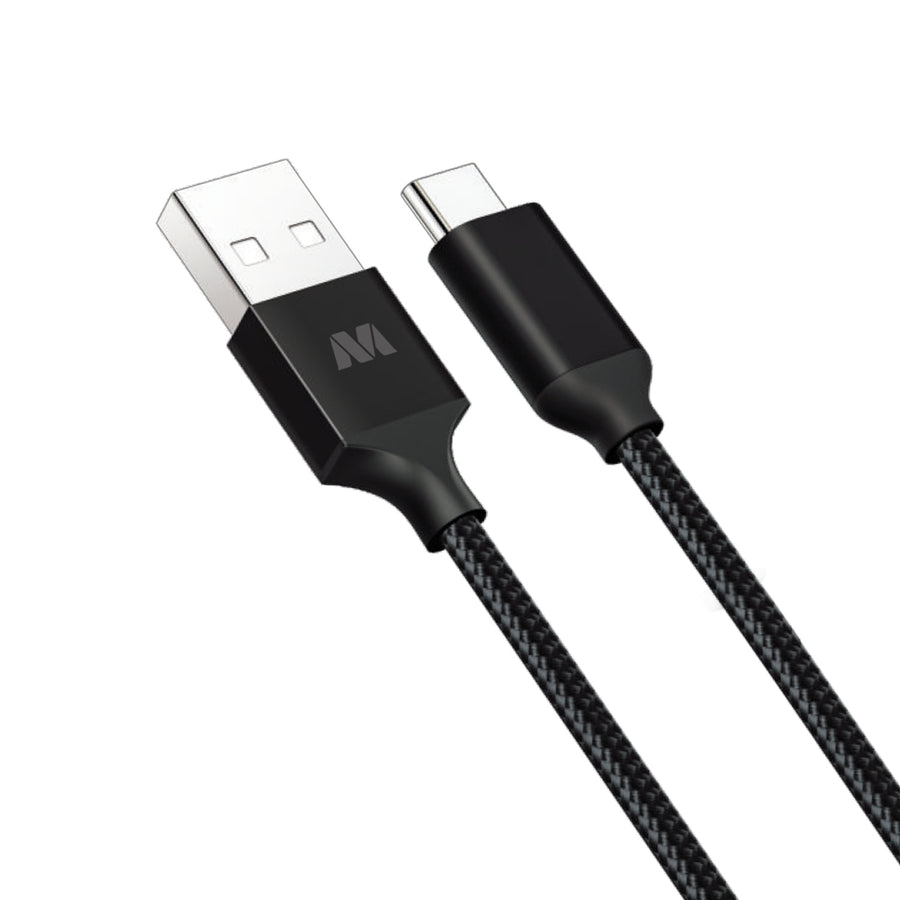 MyBat USB-A to USB-C Cable - 10 FT - Black - USBCDATACABLE421-2.jpg