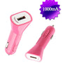 MyBat Car Charger Adapter(1A) - Pink - USBCHAGCARAD26C-1.jpg