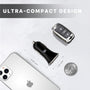 MyBat Fast Charging Car Charger with Dual Port USB-A QC3.0 and USB-C Power Delivery (20W) - Black - USBCHAGCARAD30-3.jpg