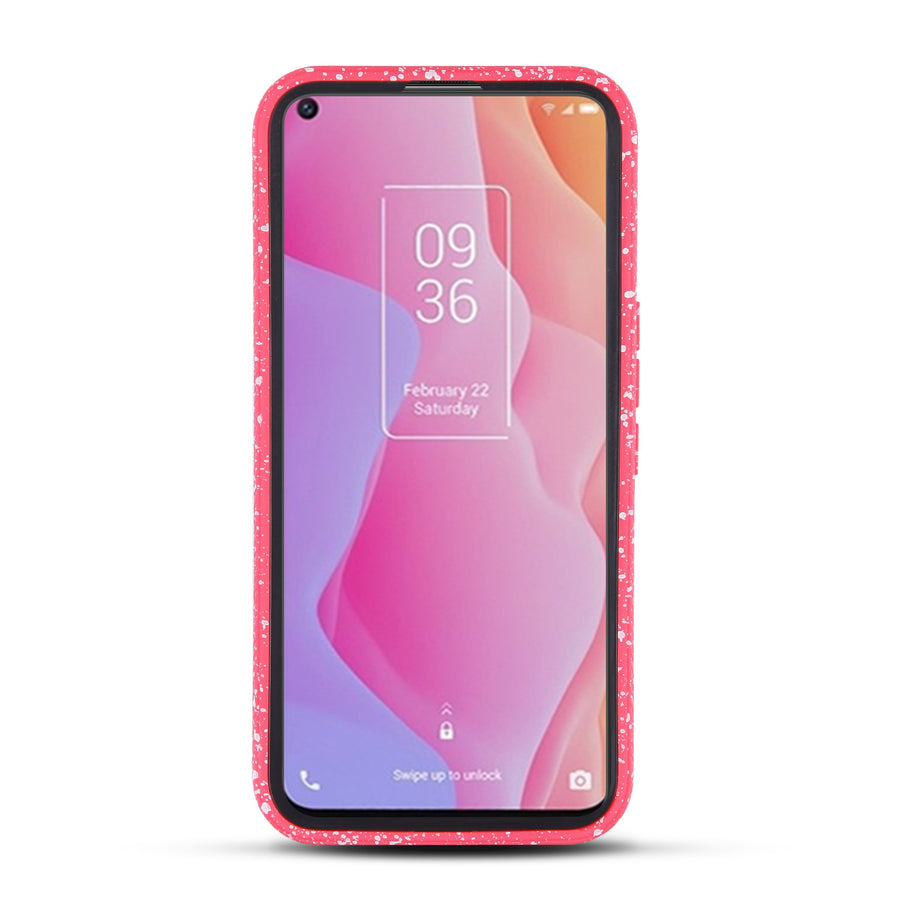 MyBat Splash Hybrid Case for TCL 10 5G UW T-mobile Revvl (non 5G) - Highly Transparent Clear / Red - UT105GCSFSSS263-4.jpg