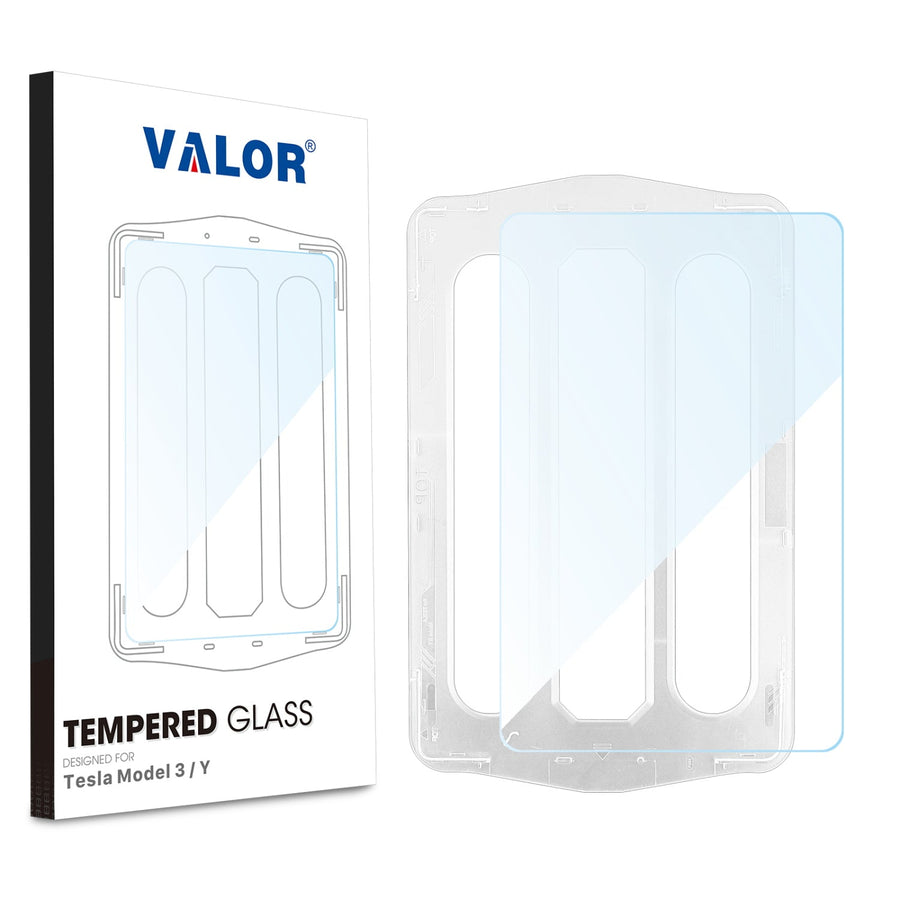 Valor Tempered Glass Screen Protector w/ Installation Tray - Clear