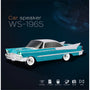 Retro 1959 Classic Car Shaped Bluetooth Speaker with LED Lights, FM Radio & USB-C Port WS1965 - Green - WS1965-TRUCK-SPEAKER-GREEN-2.jpg